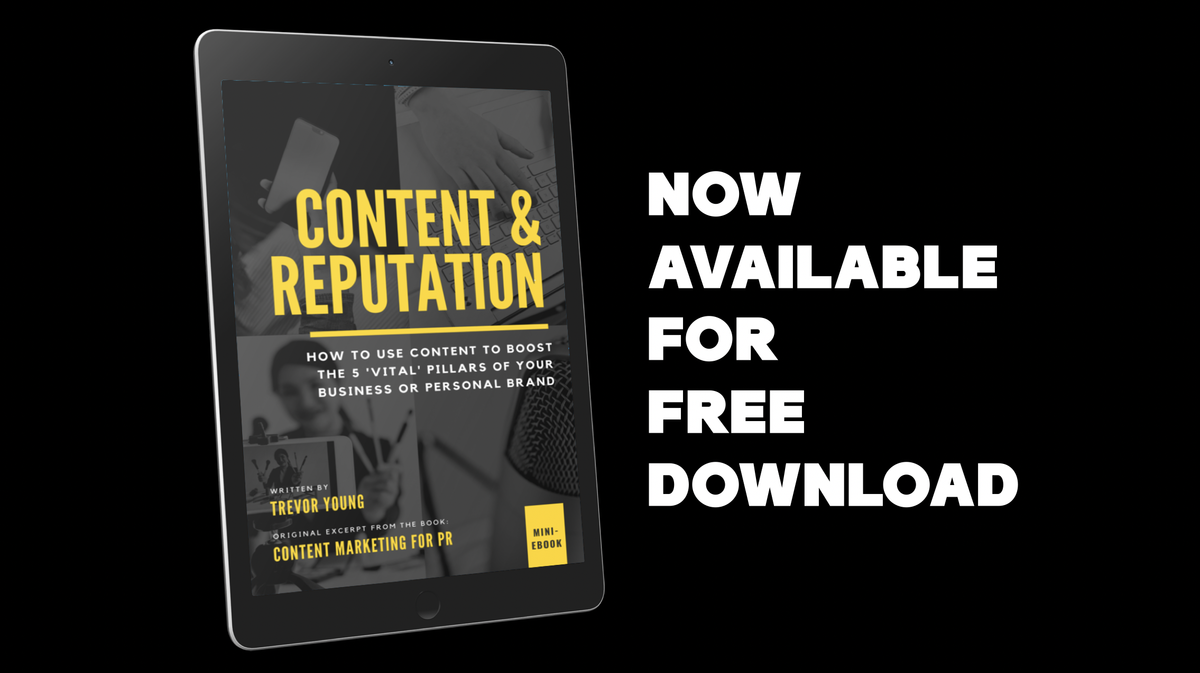 Available for free download: New ebook CONTENT & REPUTATION