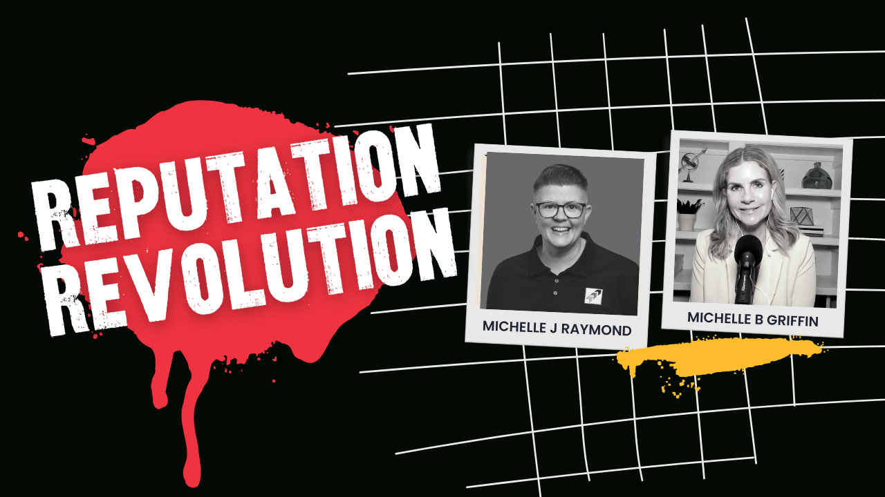 The power of two to build your brand on LinkedIn with Michelle B Griffin & Michelle J Raymond